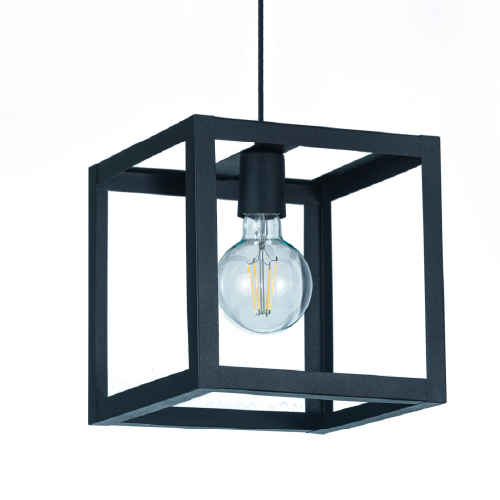 Colgante Cajon 25x25x25cm negro